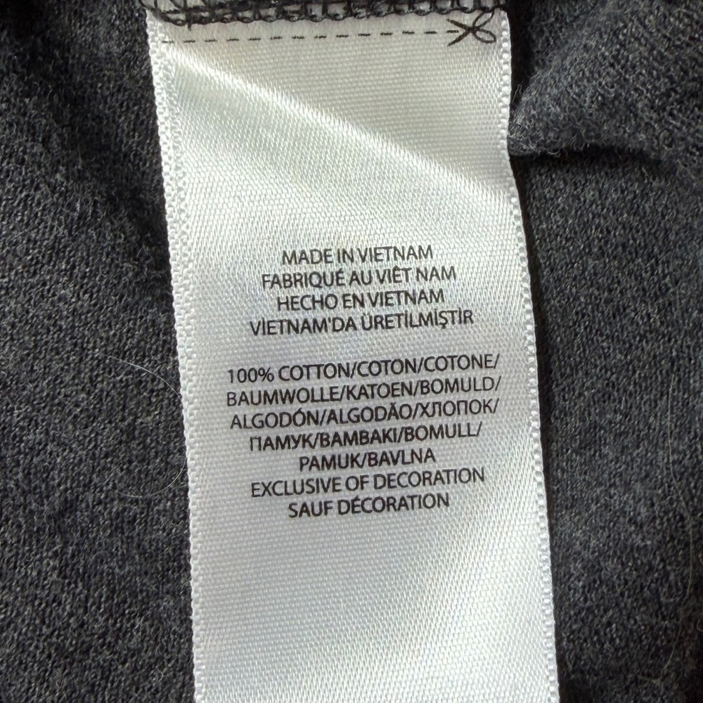 Polo Ralph Lauren Mens Classic Fit Polo Shirt Charcoal Gray Purple Pony Size M - Picture 5 of 7